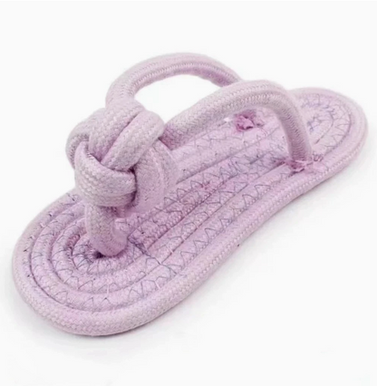 Durable Cotton Rope Slippers Dog Chew Toy